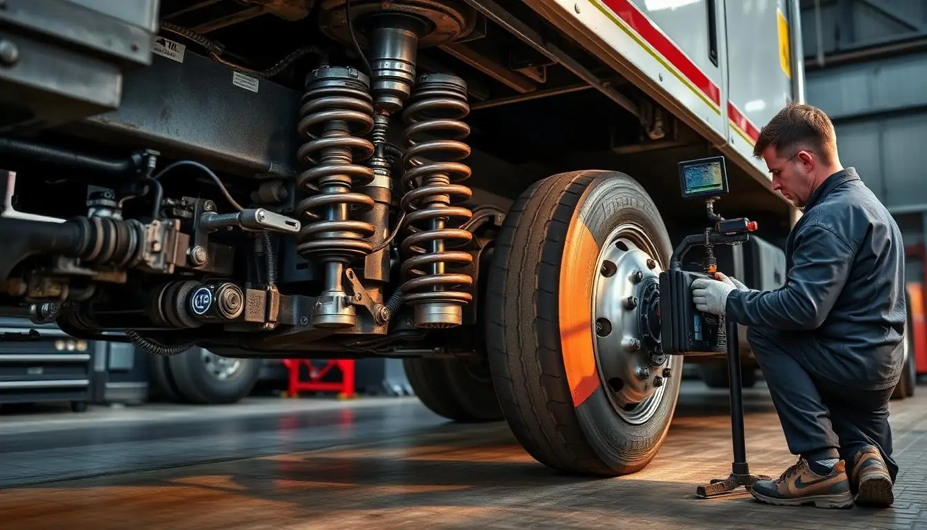 Post-Suspension Axle Alignment — tow truck axle alignment in Pomona, CA