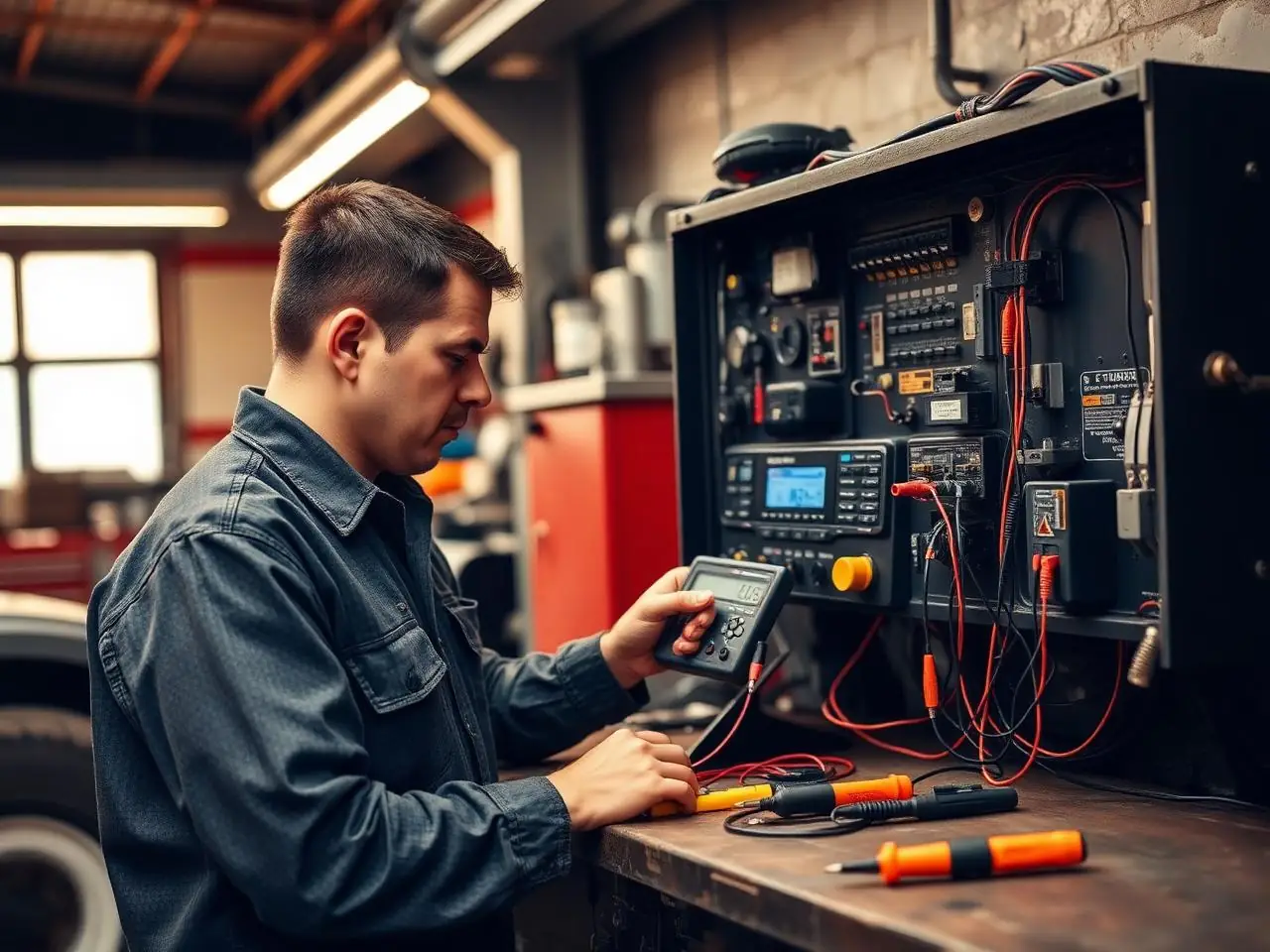 Quik Tow Repair controls technician Pomona CA