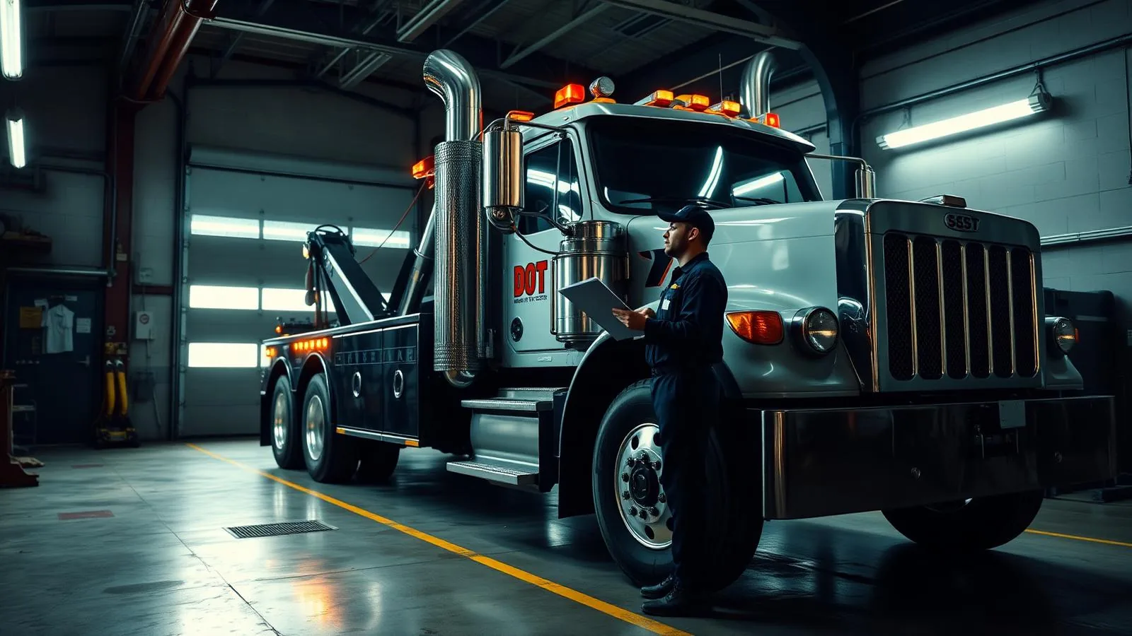 tow truck fleet maintenance Southern California