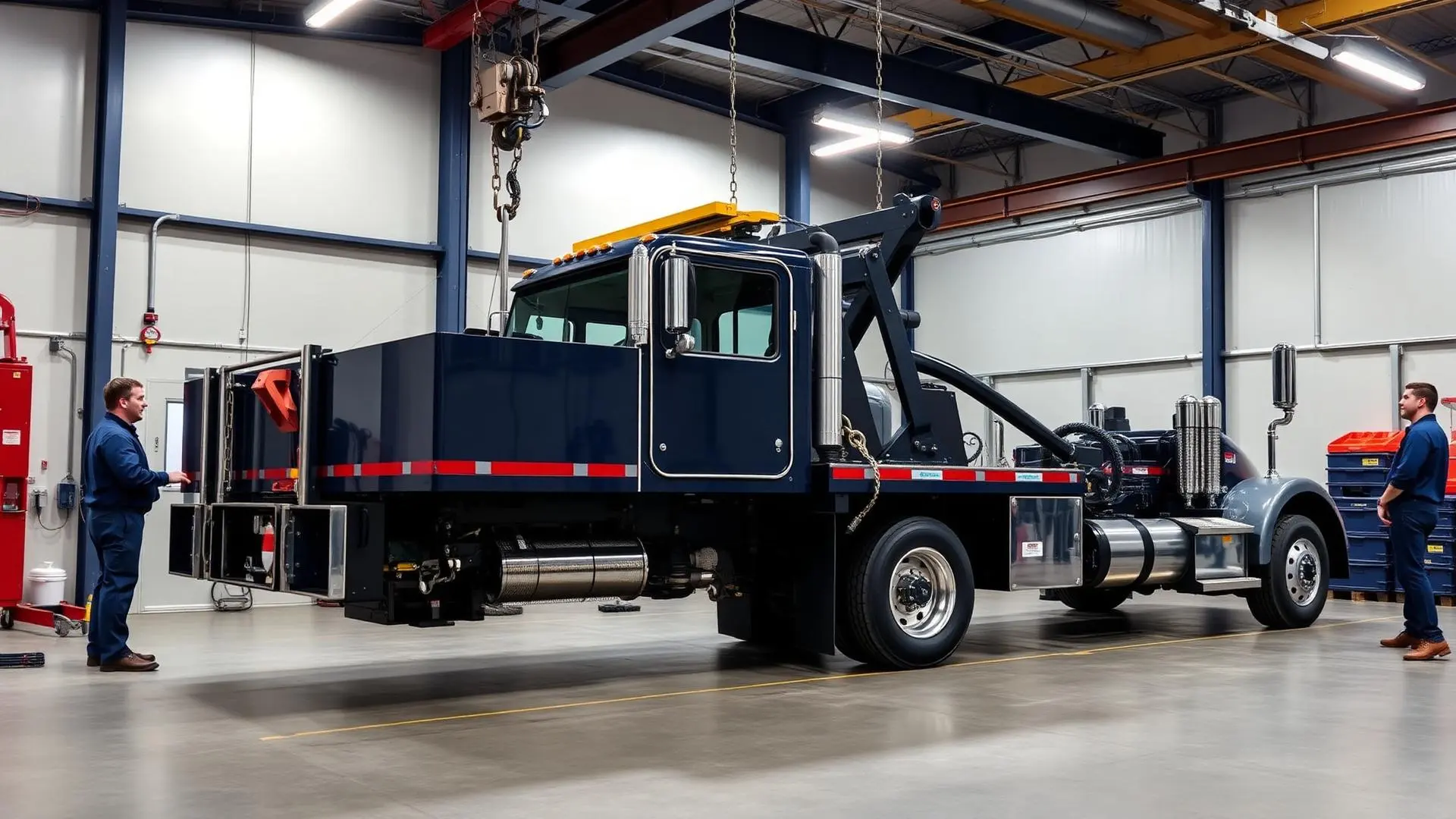 🔄 Tow Rig Chassis Swap — tow truck equipment transfer service in Pomona, CA