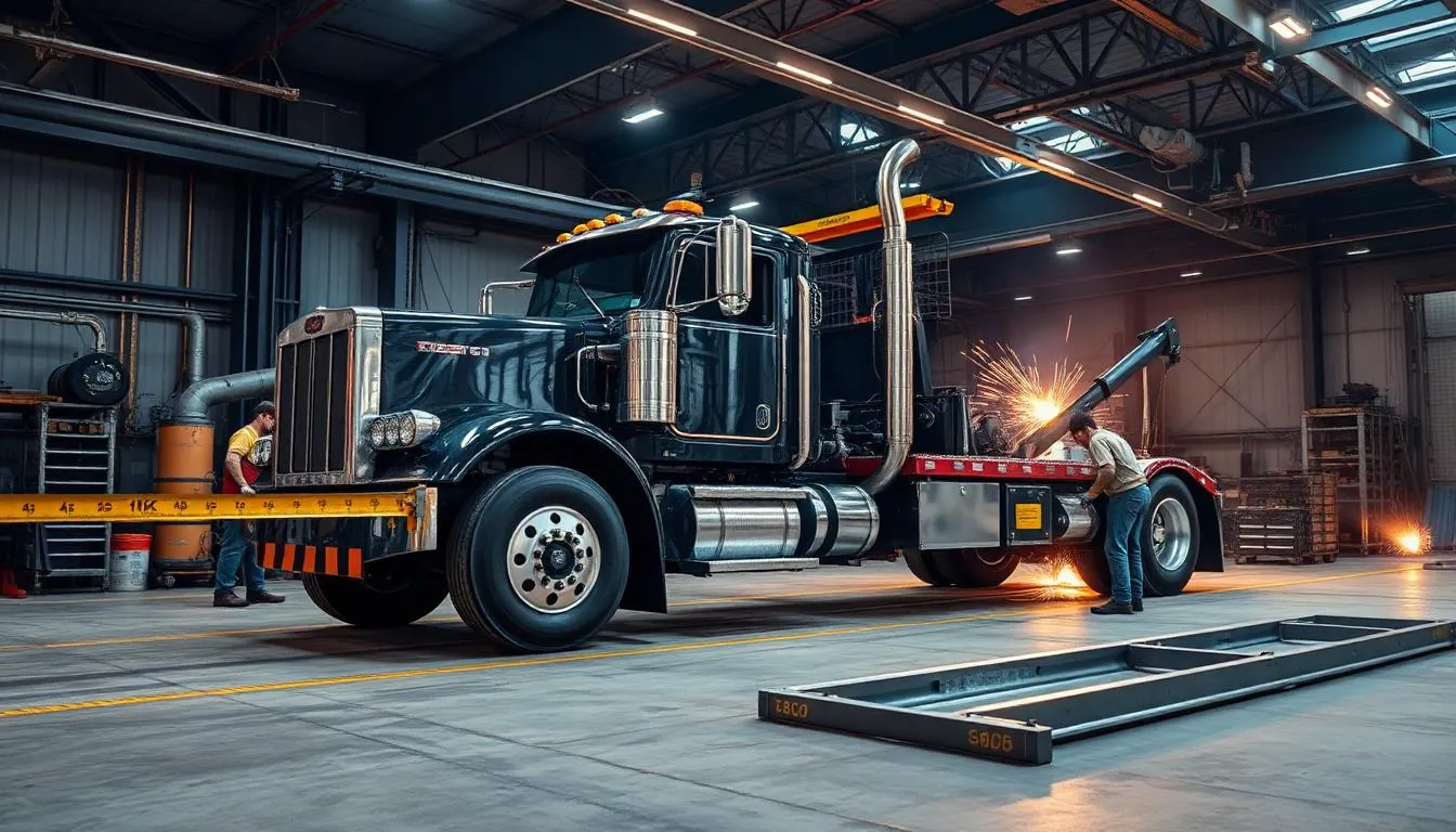 📏 Frame Extending & Shortening — tow truck equipment transfer service in Pomona, CA