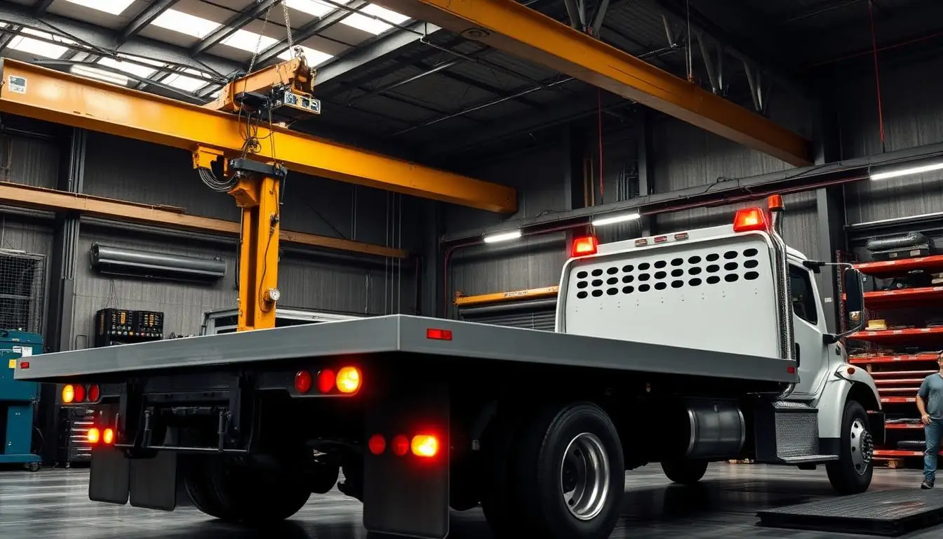 Body & Bed Remount After Modification — tow truck frame extending and shortening in Pomona, CA