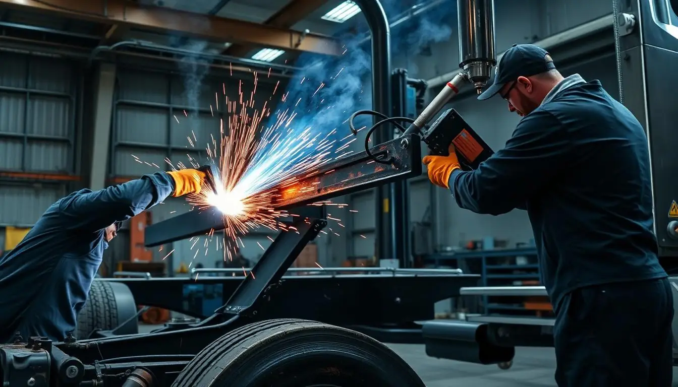 Frame Shortening — tow truck frame extending and shortening in Pomona, CA