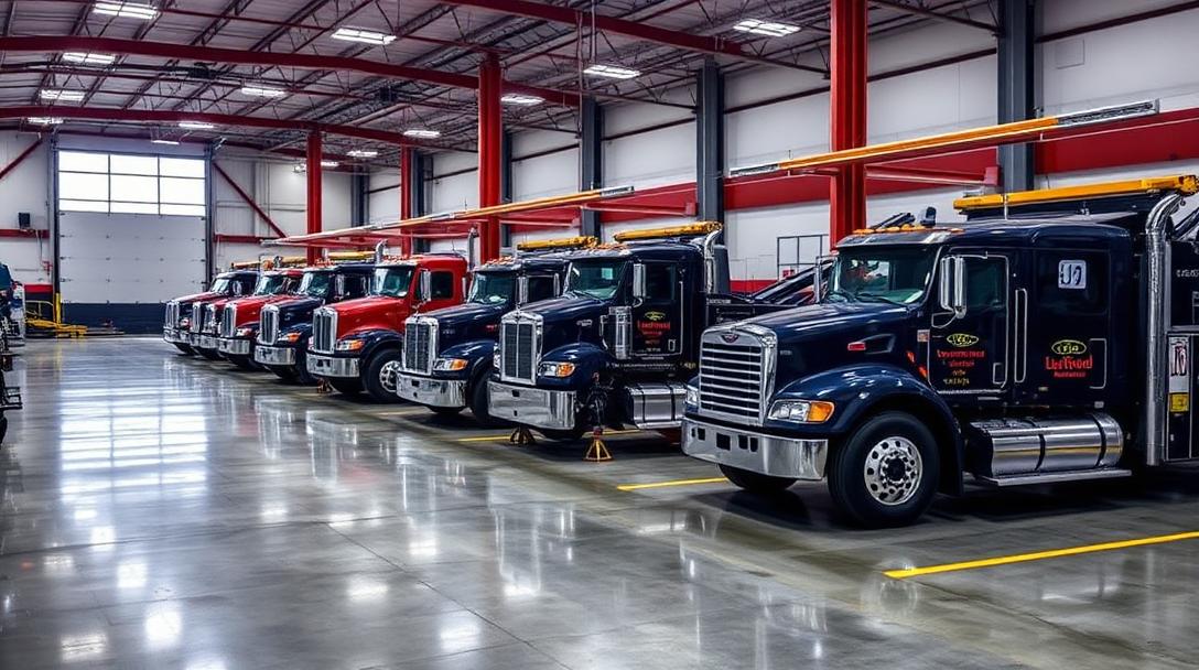 tow truck fleet maintenance Southern California