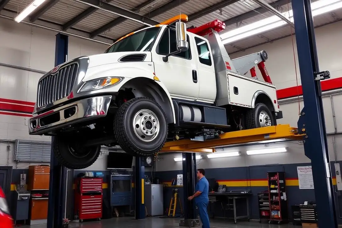 Quik Tow Repair general service bay Pomona CA