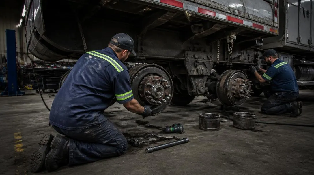 Tandem Axle Repair — tow truck repair service in Pomona, CA