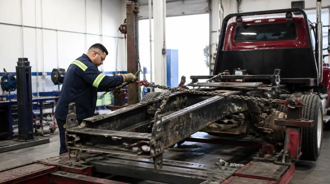 Frame Repair & Straightening — tow truck repair service in Pomona, CA