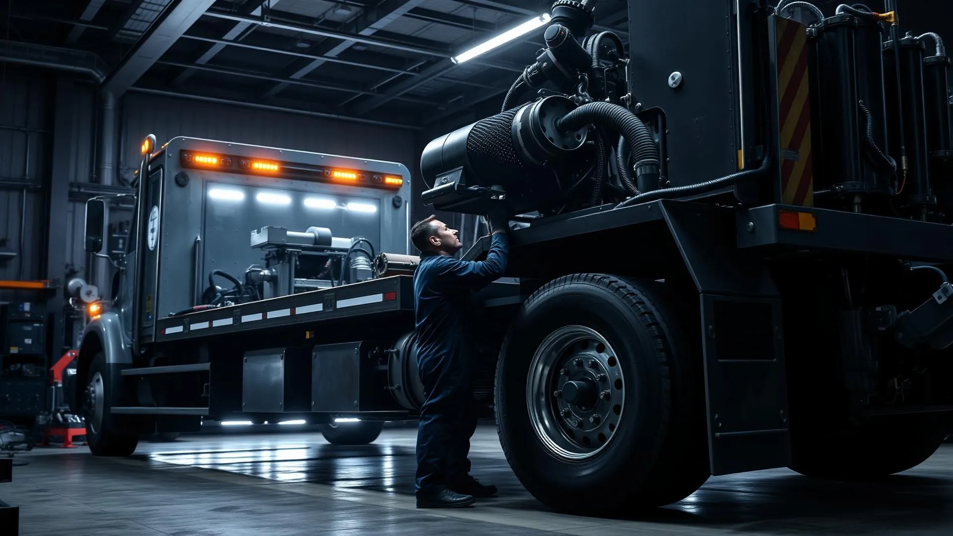 tow truck scheduled maintenance Southern California