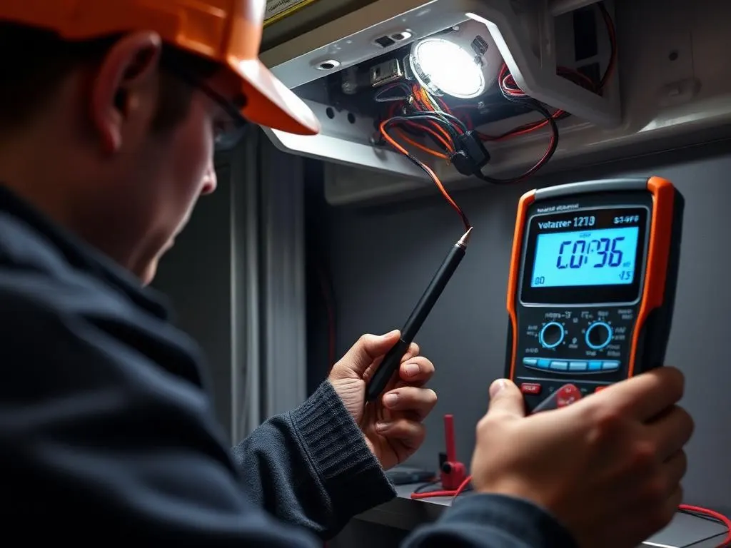 tow truck lighting system repair Southern California