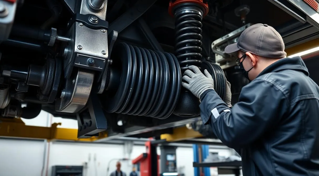 Leaf Spring Repair & Replacement — tow truck suspension repair in Pomona, CA