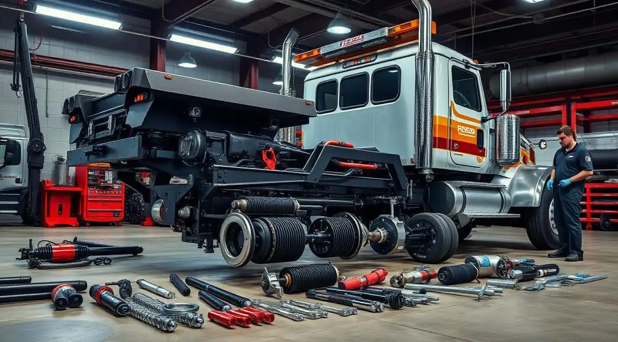 Full Suspension Rebuild — tow truck suspension repair in Pomona, CA