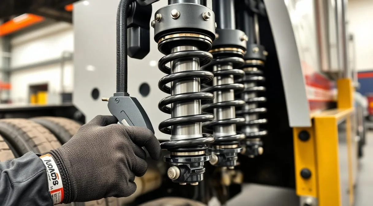 Shock Absorber Replacement — tow truck suspension repair in Pomona, CA