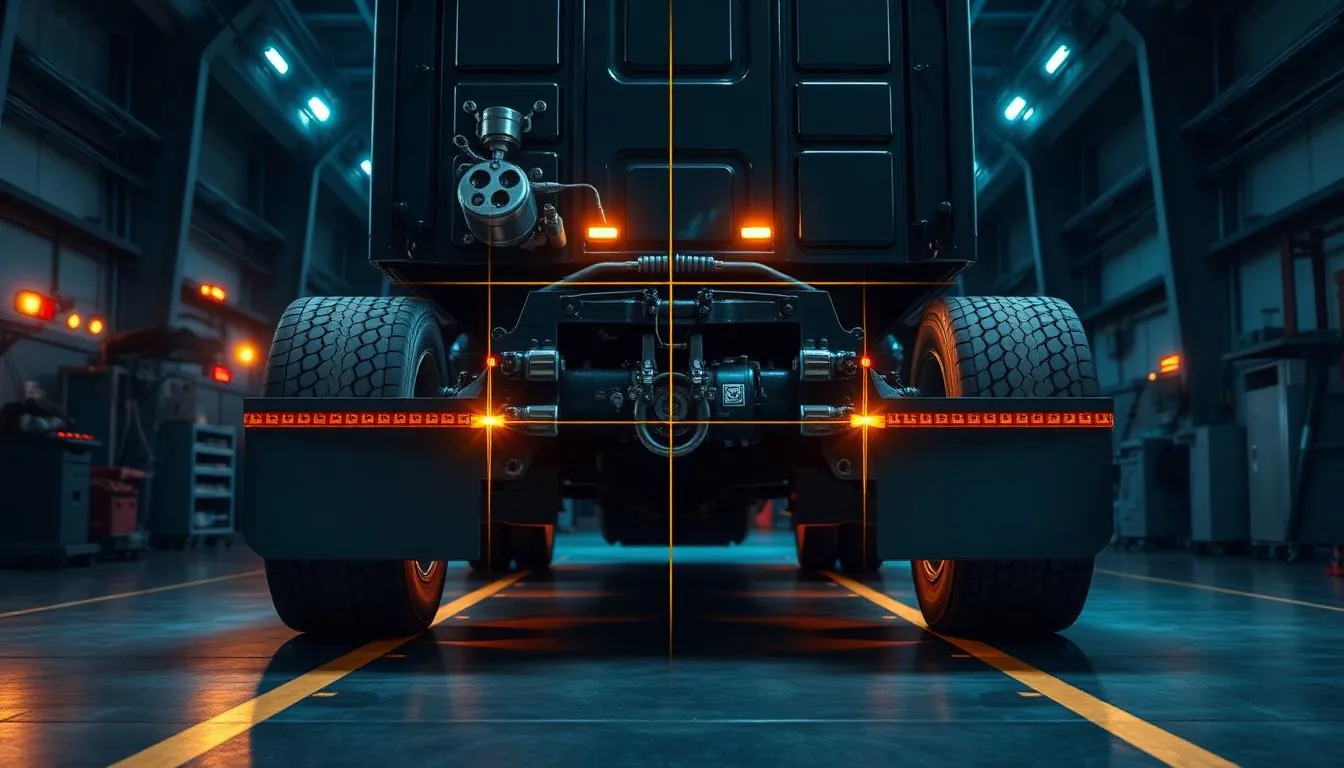 Thrust Angle Alignment — semi truck wheel alignment in Pomona, CA