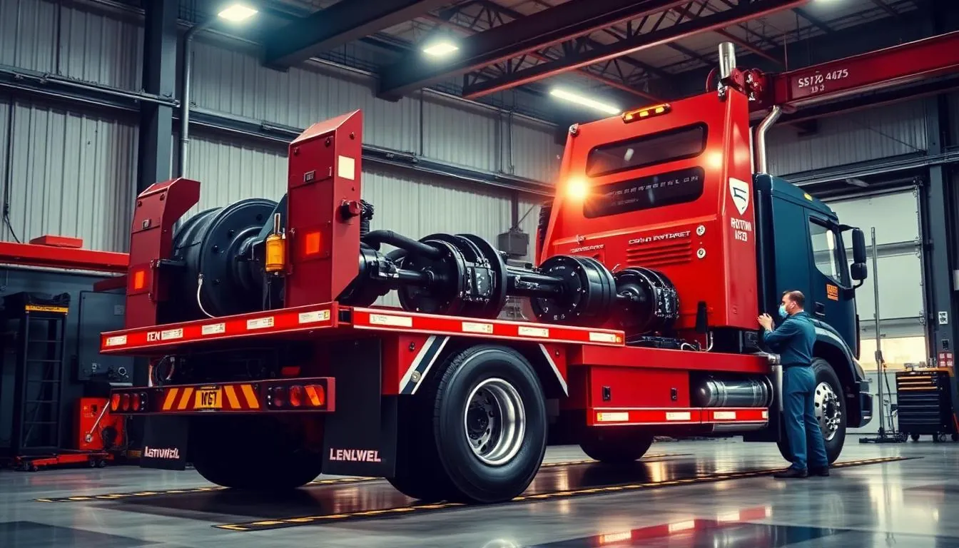 Tandem Axle Repair — tow truck repair service in Pomona, CA