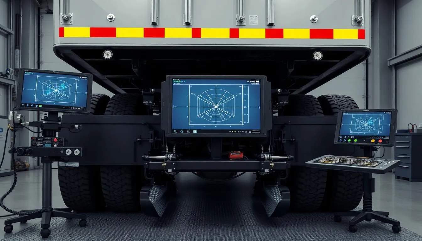 Tandem Axle Alignment — tandem axle repair for tow trucks in Pomona, CA