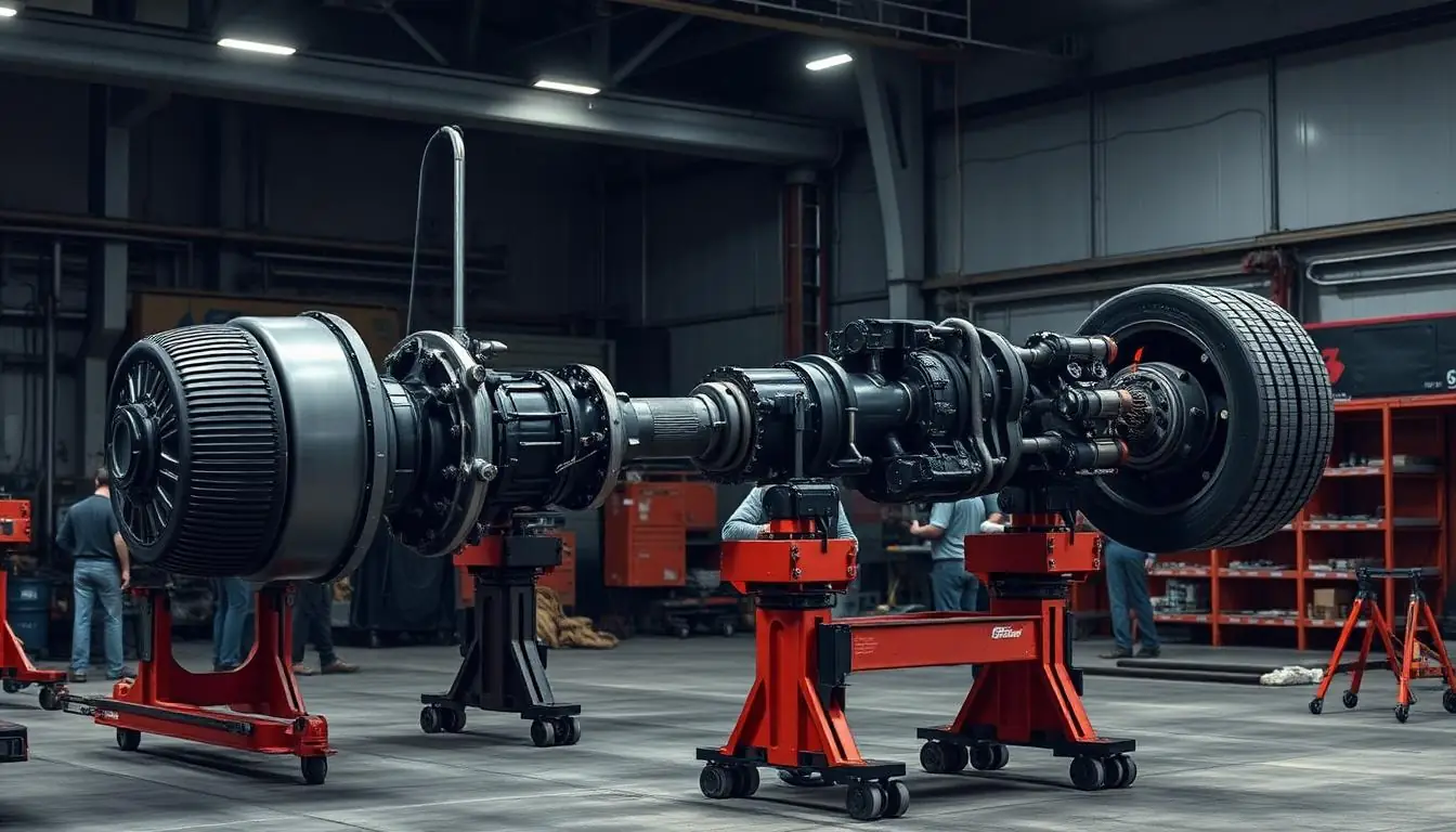 Full Tandem Axle Rebuild — tandem axle repair for tow trucks in Pomona, CA