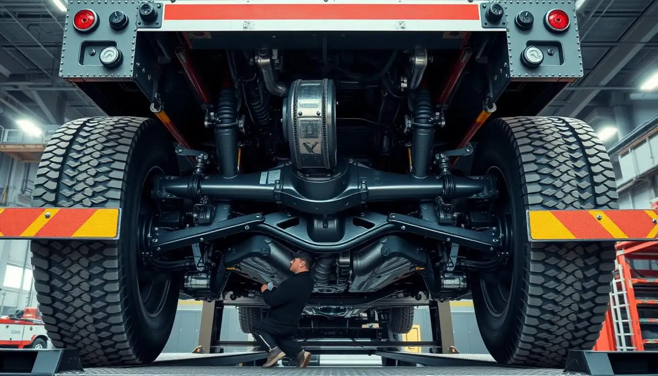 Walking Beam Suspension Rebuild — tandem axle repair for tow trucks in Pomona, CA