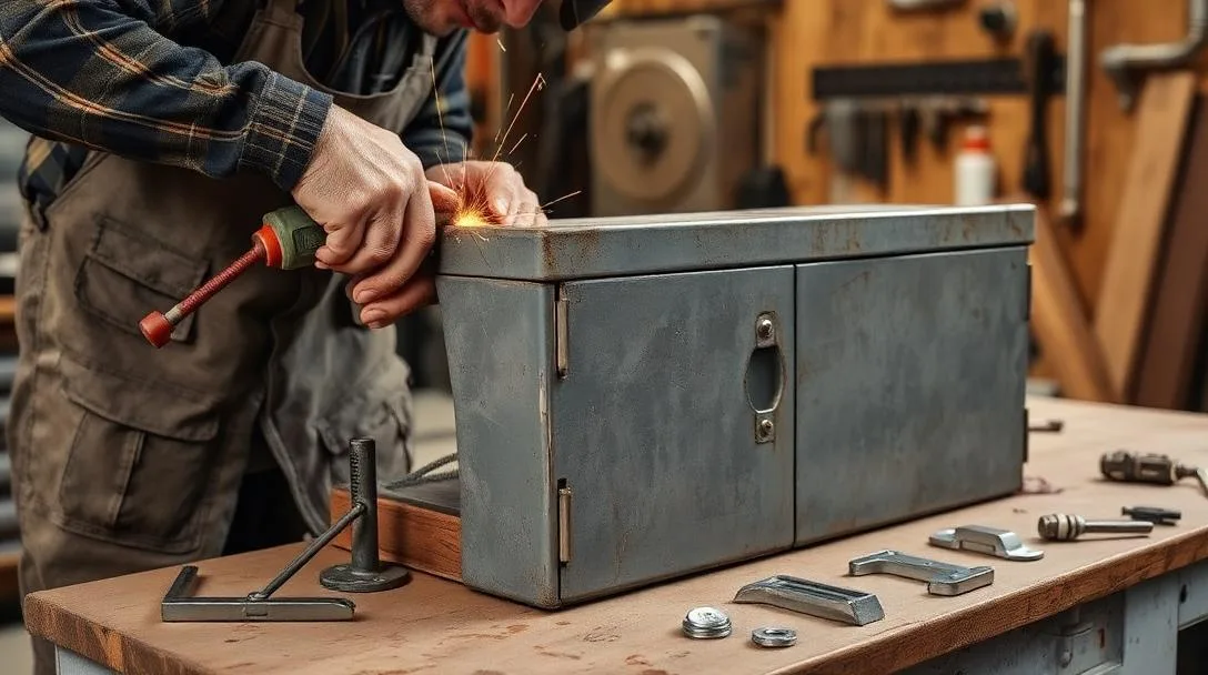tow truck custom steel tool box Southern California
