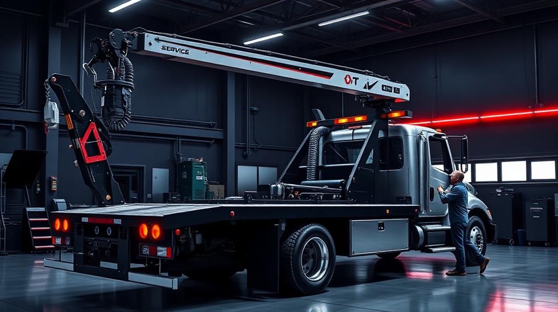 tow truck equipment transfer Southern California