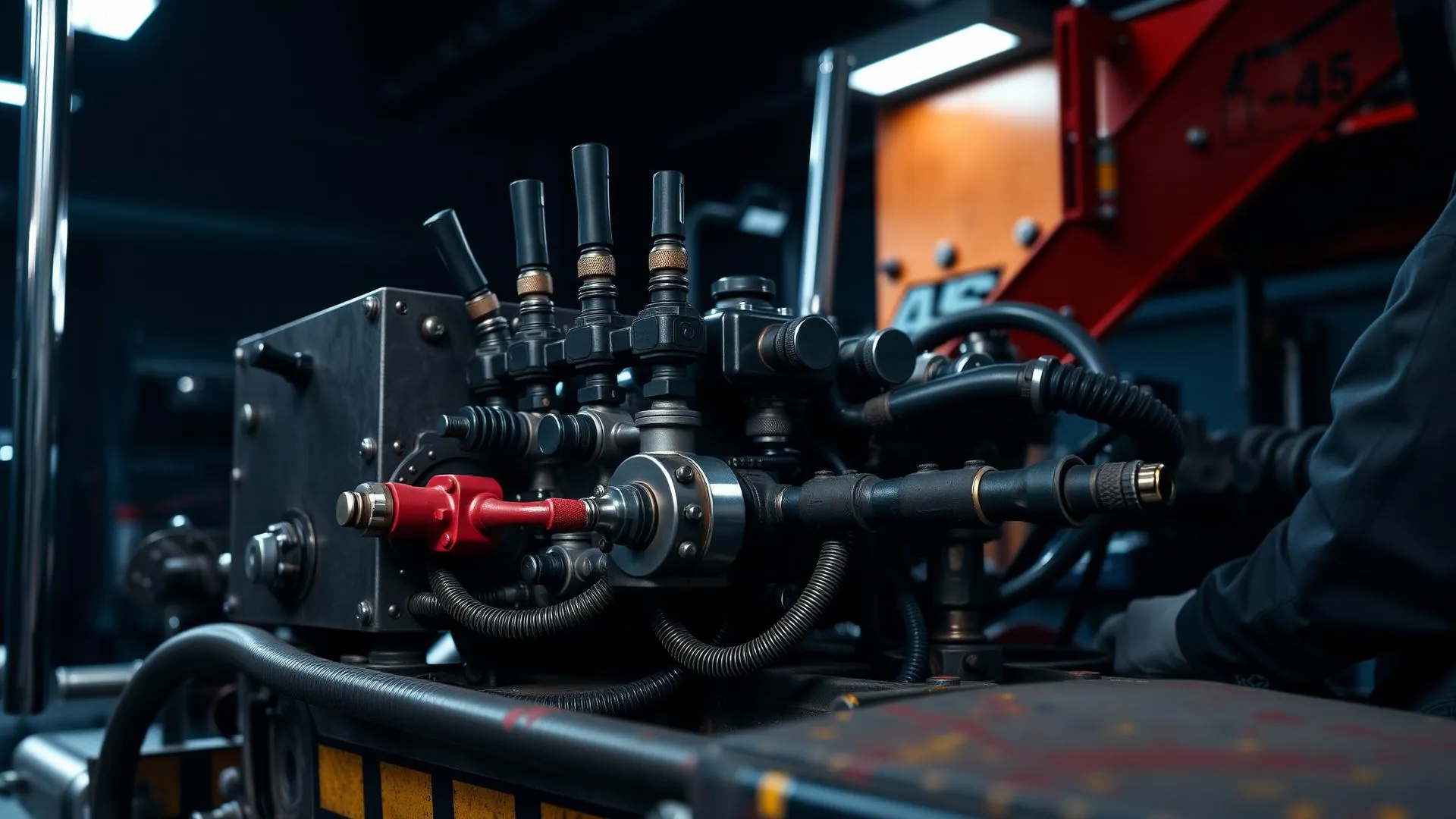 tow truck hydraulic valve repair Pomona CA — Quik Tow Repair