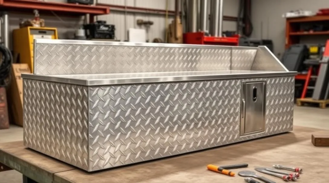 🧰 Tool Box Fabrication — tow truck welding and fabrication service in Pomona, CA