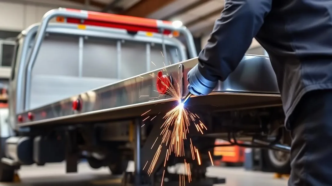 tow truck chassis welding Southern California