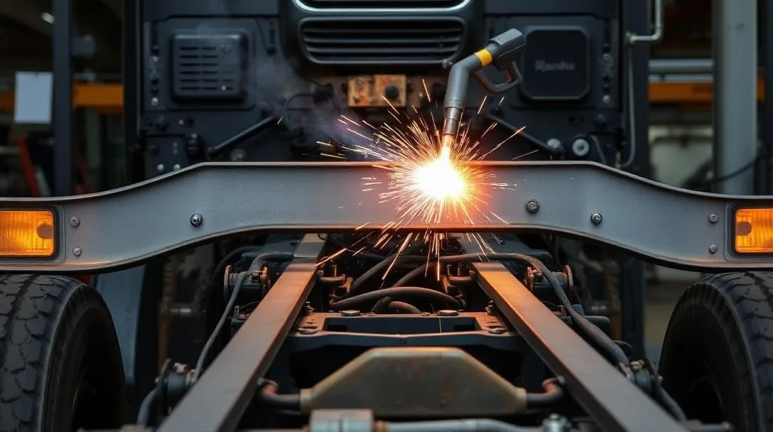 tow truck chassis welding Southern California