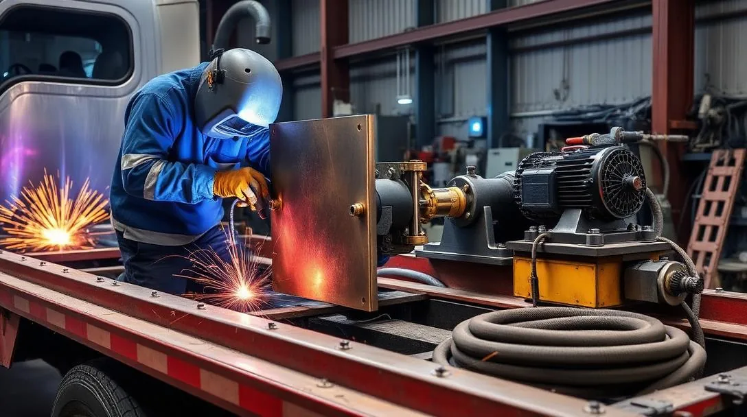 tow truck chassis welding Southern California